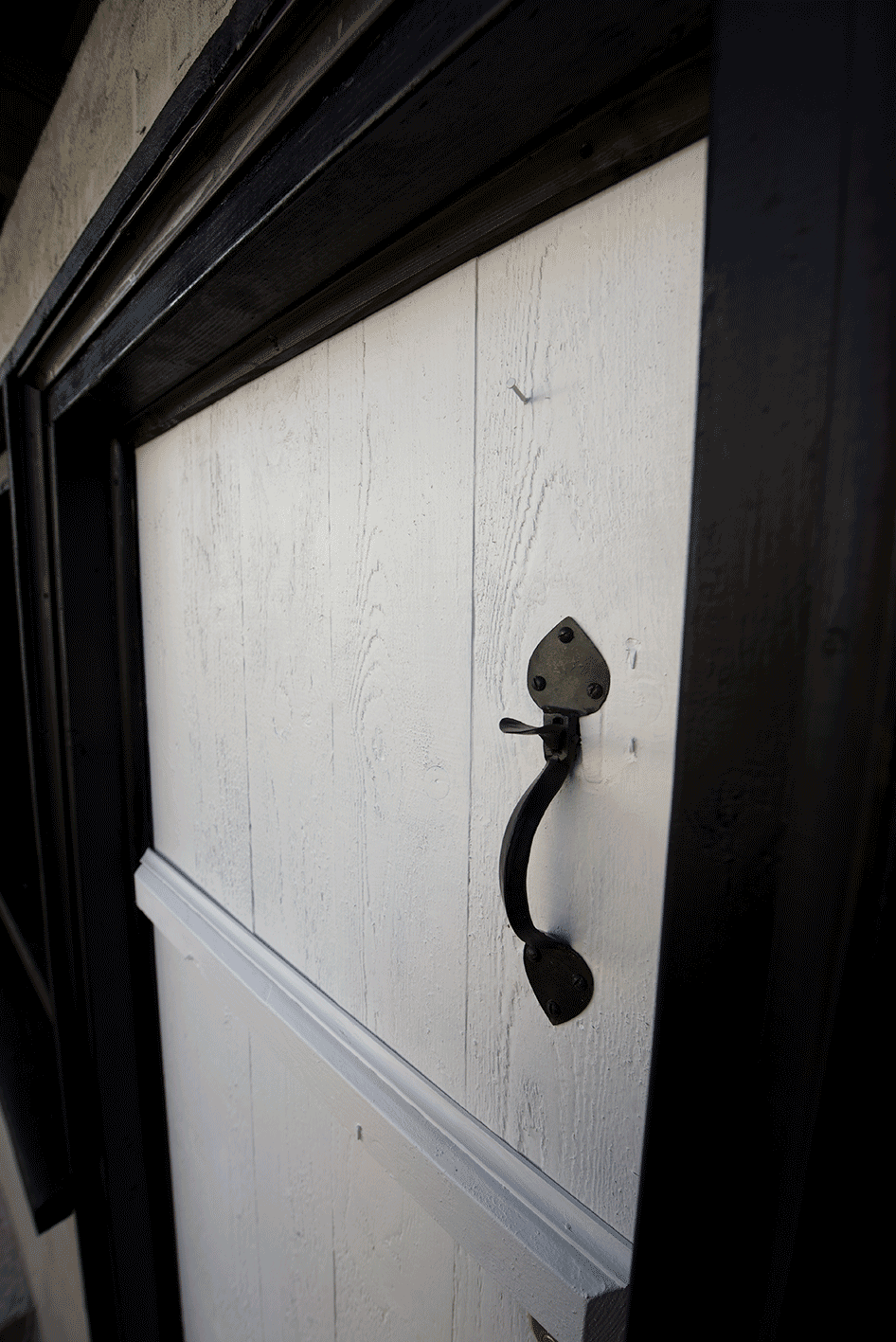the suffolk latch on the bothy door